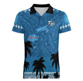 Fijian Polo - Midnight Palm